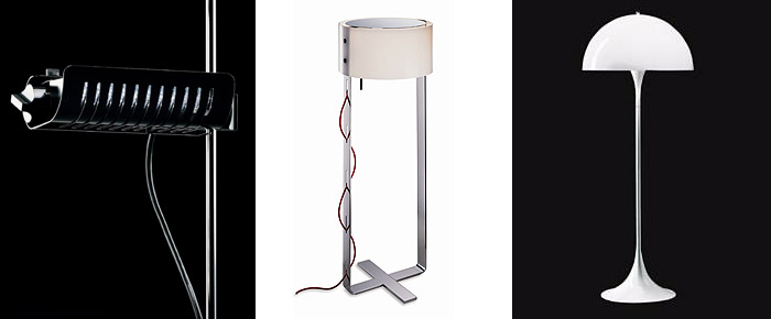 Staande lamp design italiaans